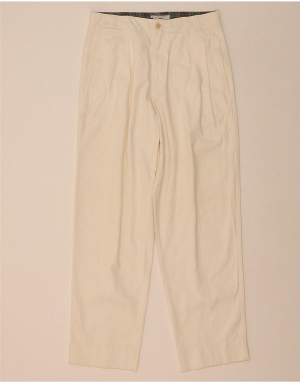 Henry Cottons Herre Pegged Chino Bukser IT 50 Large W34 L31 Beige Bomuld