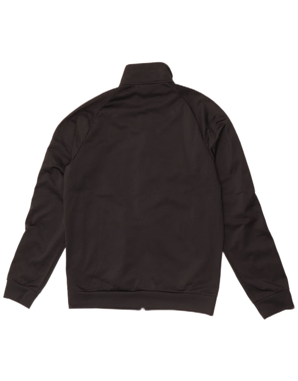 Adidas Mens Tracksuit Top Jacket Medium Black Polyester