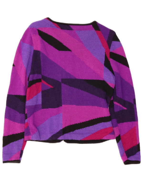 Spirit Of The Andes Dame Cardigan Sweater UK 10 Small Multicolored