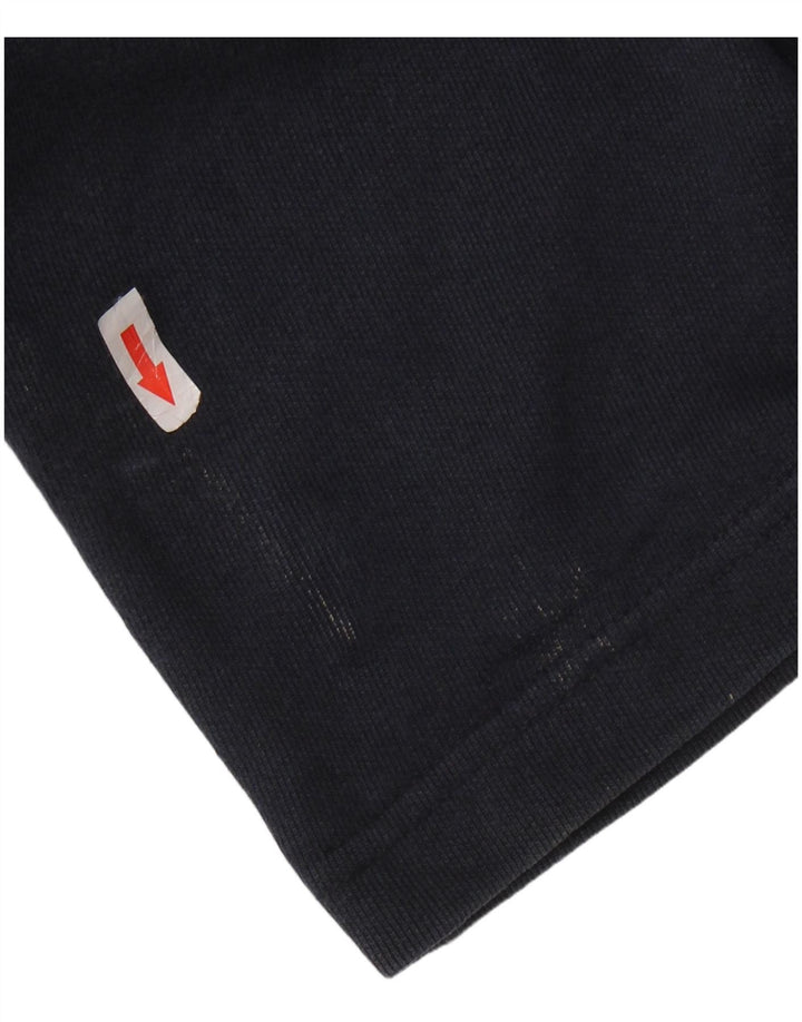 LEVI'S Grafisk sweatshirt til mænd, stor marineblå bomuld
