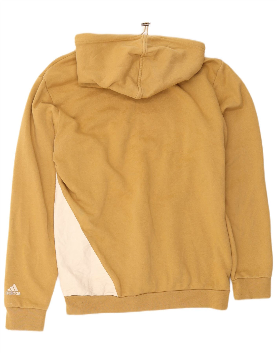 Adidas Grafisk hættetrøje til mænd mellem gul bomuld