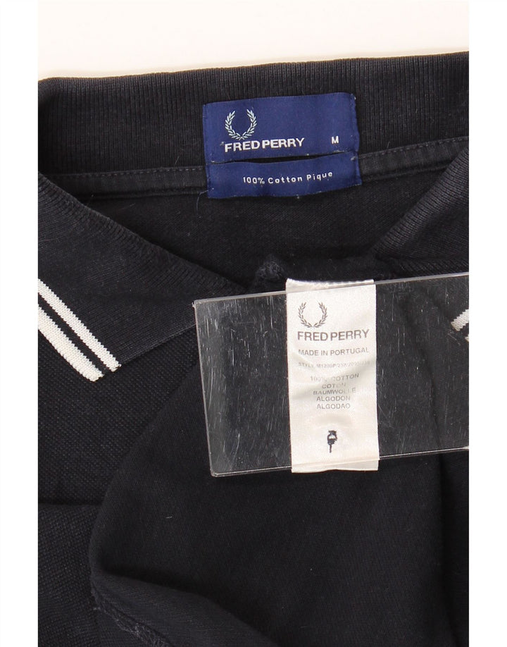 Fred Perry Herre poloshirt Medium marineblå bomuld