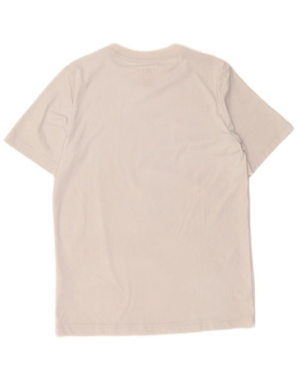 Jordan Boys Dri Fit grafisk T-shirt top 13-14 år XL Grå polyester