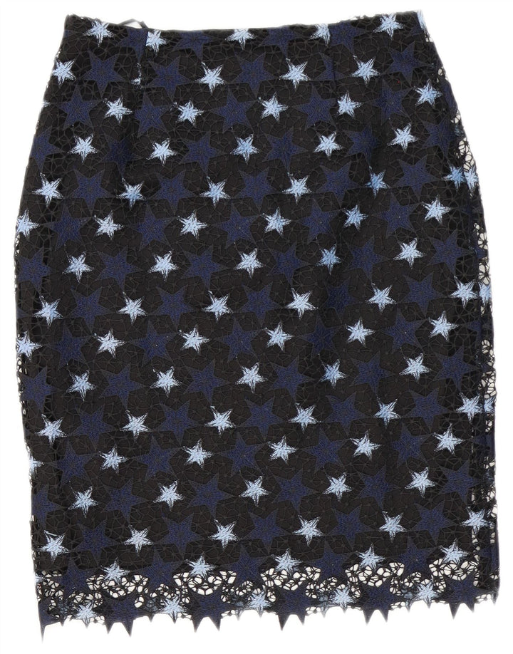 Guess Pencil Skirt til kvinder W27 Small Navy Blue Polyester