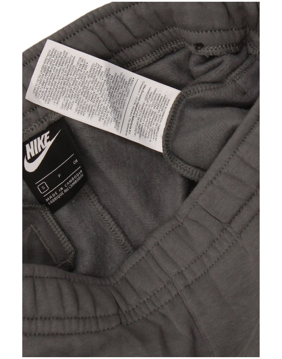 NIKE Træningsdragt bukser til mænd Joggers lille grå bomuld