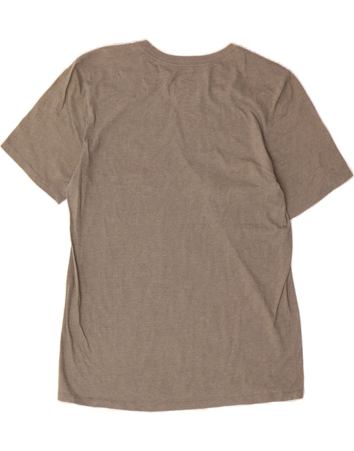 NIKE Mens Athletic Cut Graphic T-Shirt Top Medium Grey Vintage Nike and Second-Hand Nike from Messina Hembry 