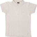 CHAMPION Womens Polo Shirt UK 14 Large Grey Vintage Champion and Second-Hand Champion from Messina Hembry 