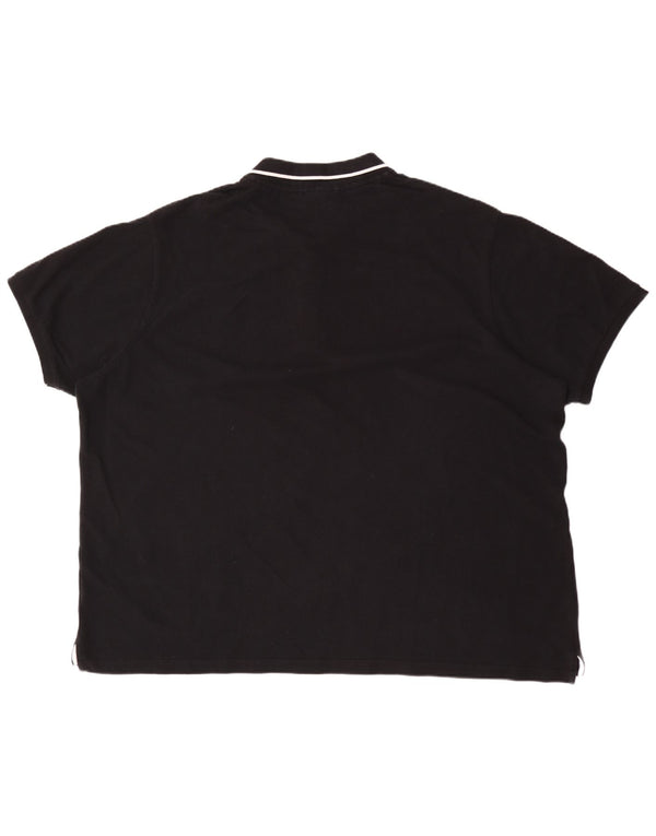 Ellesse Herre Polo Shirt 3XL Sort Bomuld