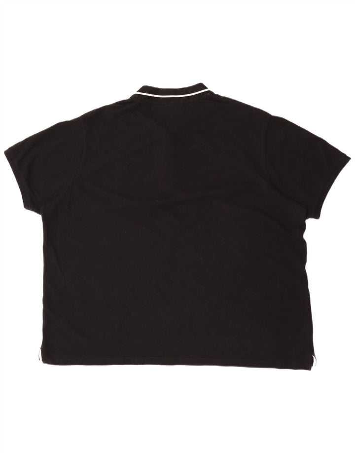 Ellesse Herre Polo Shirt 3XL Sort Bomuld