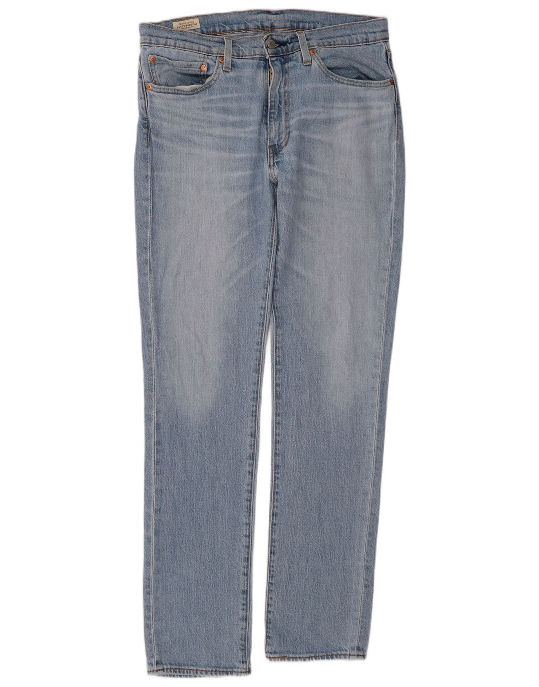 LEVI'S Herre 511 Slim Jeans W34 L34 Blå Bomuld