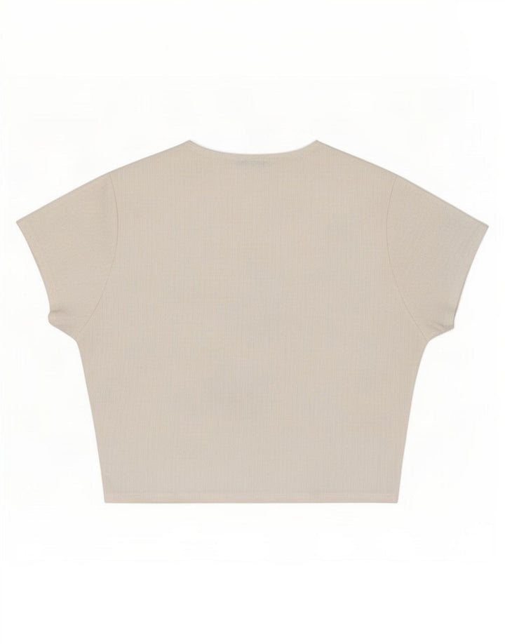 Zara Damebluse Top UK 14 Medium White Polyester