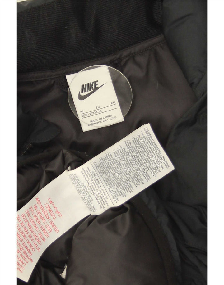 Nike Boys Polstret Gilet 13-14 år XL sort polyester