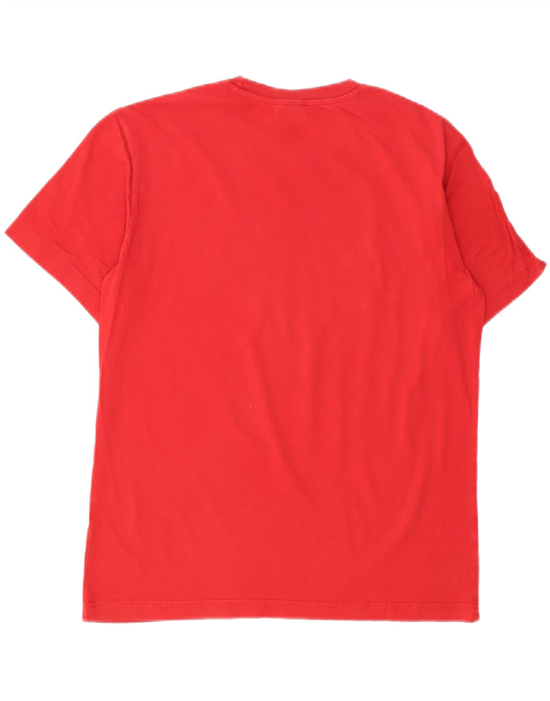 Champion Herre Grafisk T-Shirt Top Medium Rød
