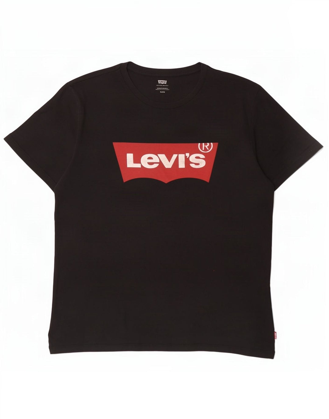 Levi's Herre grafisk T-shirt top mellem sort bomuld