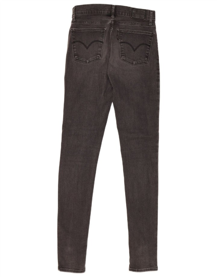 Levi's Dame 710 Super Skinny Jeans W26 L32 Grå Bomuld