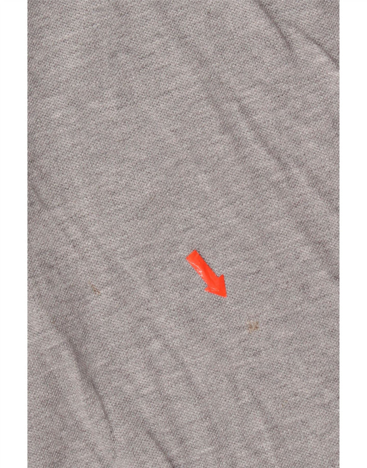 Nike Polo Shirt til mænd XL Grå Flecked Bomuld