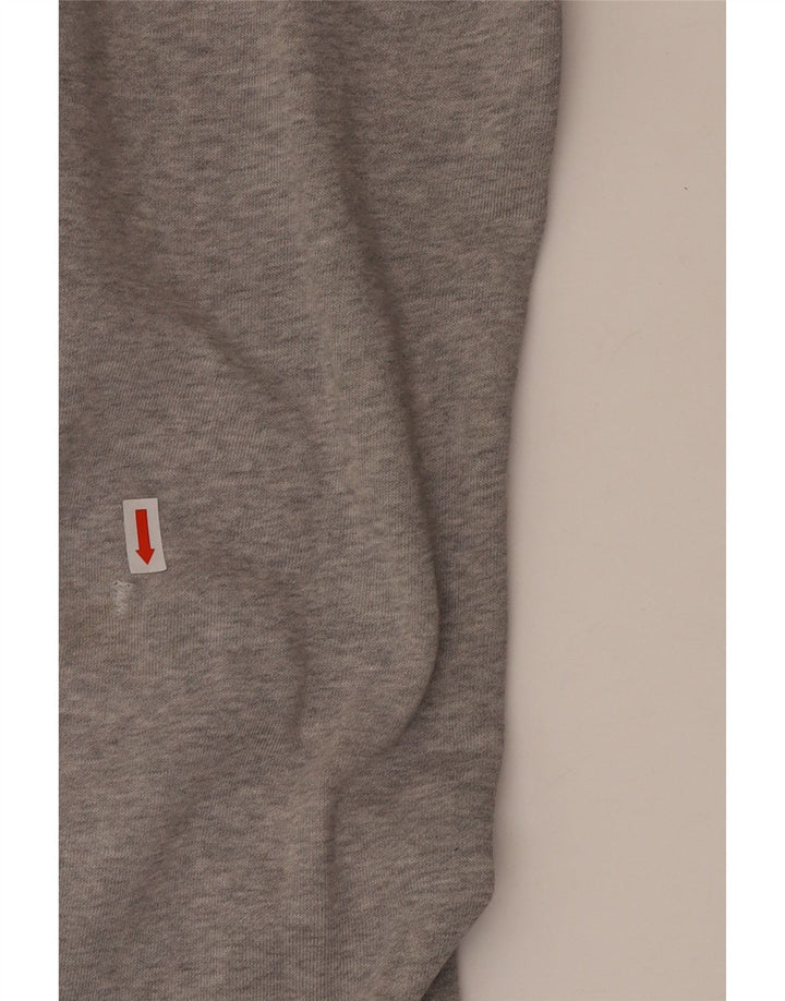 ADIDAS Boys Tracksuit Trousers 13-14 Years  Grey Cotton