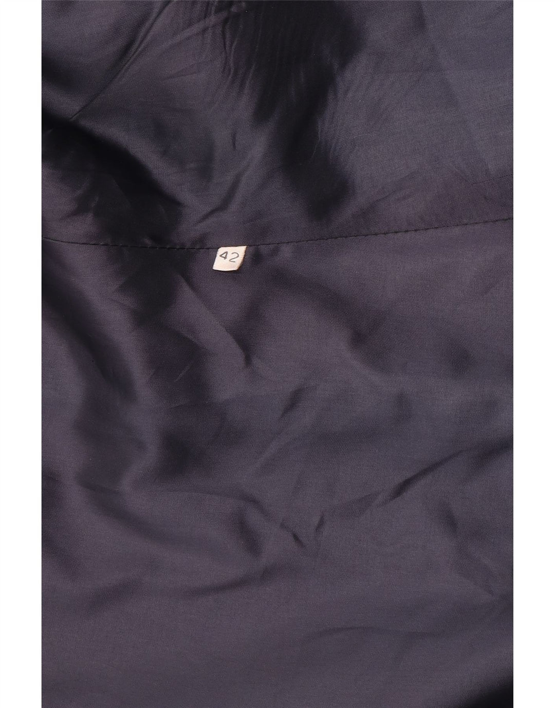 Vintage Dame Dobbeltradet Blazer Jacket IT 42 Medium Navy Blue