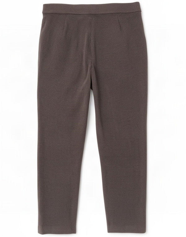 Marks & Spencer Womens Cropped Trousers UK 14 Large W32 L25 Grey