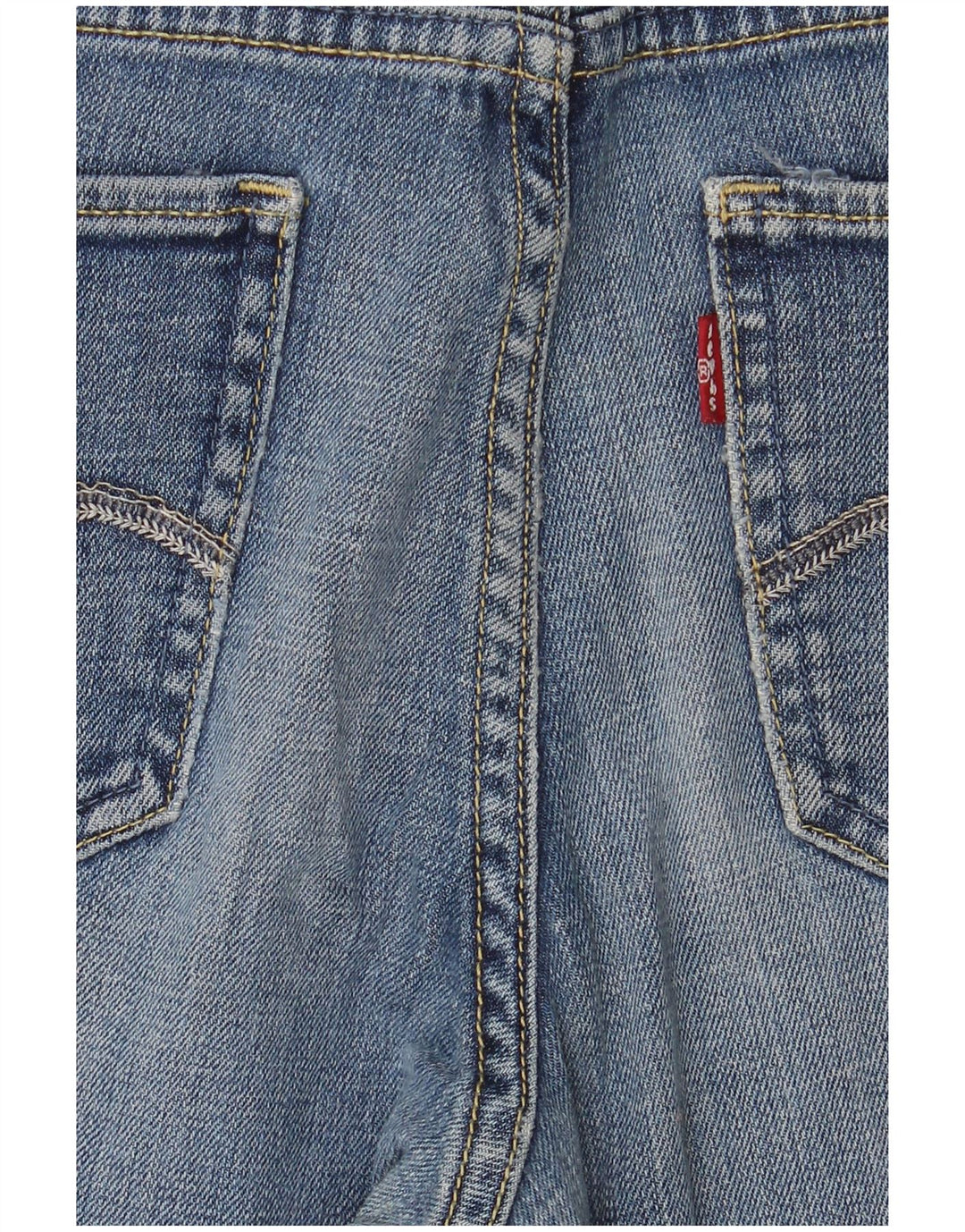 Levi's Dame Mid Rise Slim Jeans US 8 Medium W28 L28 Blå Bomuld