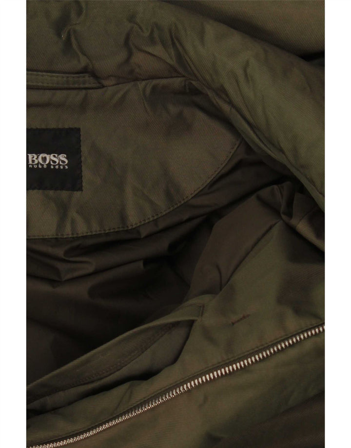 Hugo Boss Herre Overfrakke UK 40 Large Green