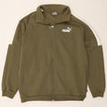 Puma Træningsdragt til mænd Topjakke Medium Khaki Colourblock Bomuld