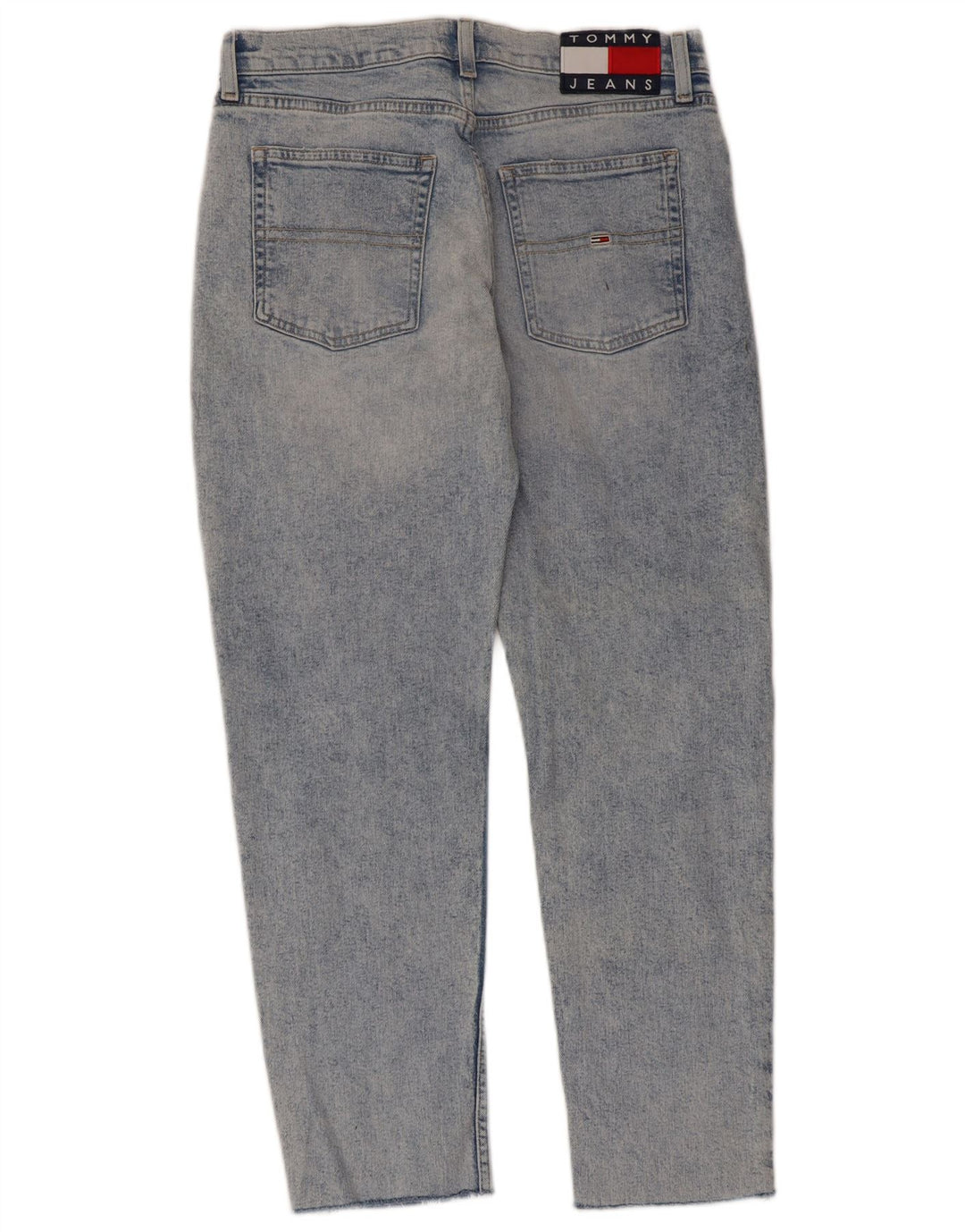 TOMMY HILFIGER Lige jeans til kvinder W28 L26 blå bomuld