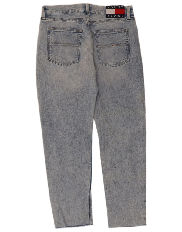 TOMMY HILFIGER Lige jeans til kvinder W28 L26 blå bomuld