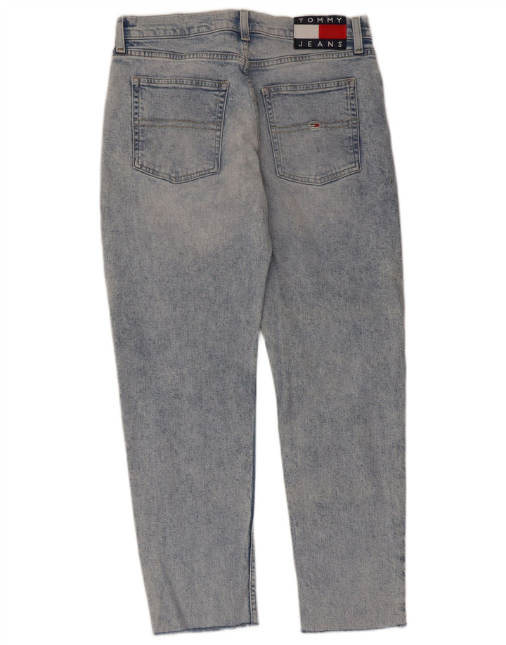 TOMMY HILFIGER Lige jeans til kvinder W28 L26 blå bomuld