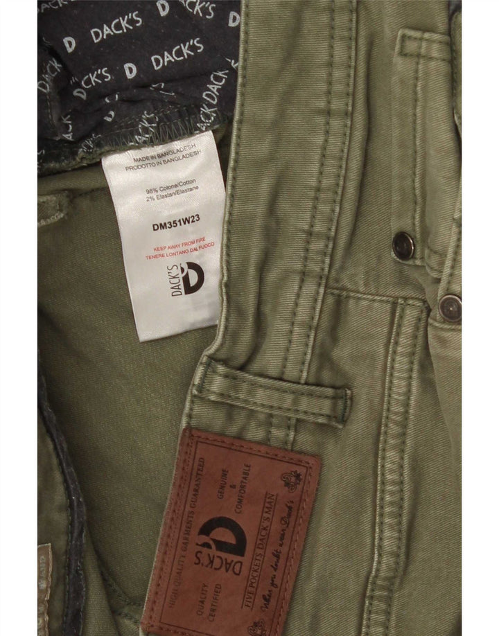 Dacks Herre Slim Jeans IT 50 Large W34 L30 Khaki Cotton