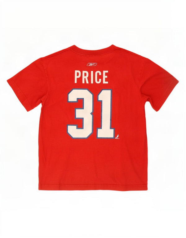 Reebok Mens Montreal Canadiens Graphic T-Shirt Top XS Red