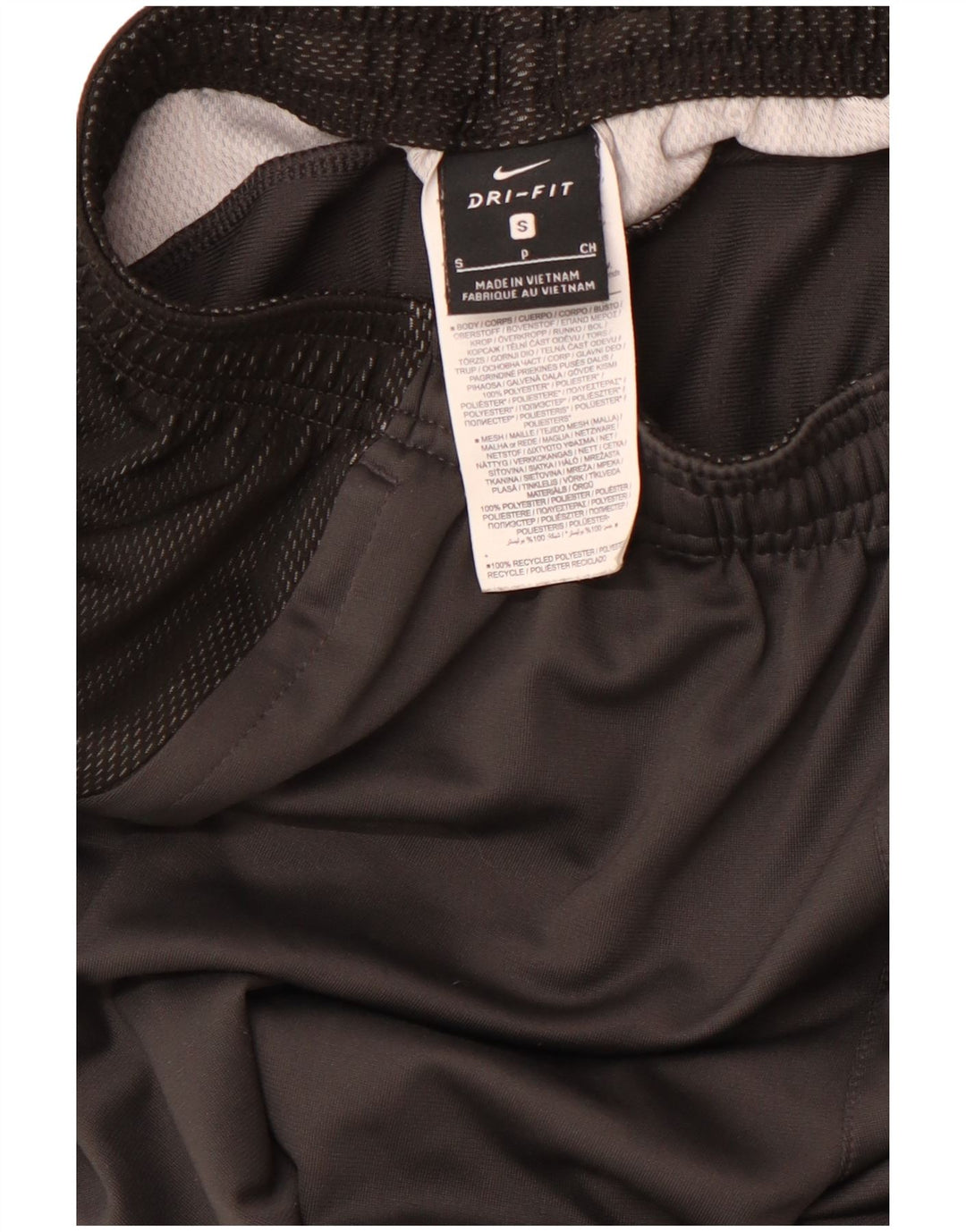 NIKE Dri Fit træningsdragtbukser til mænd Lille sort polyester