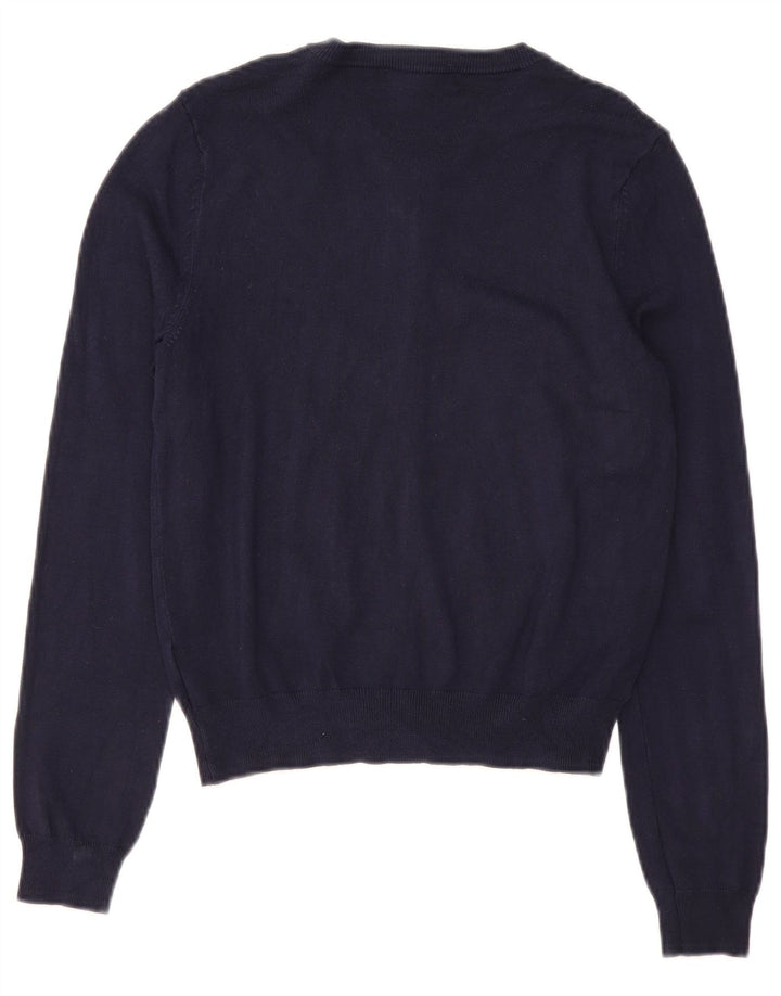 Marks & Spencer Dame Cardigan Sweater UK 12 medium Navy Blue