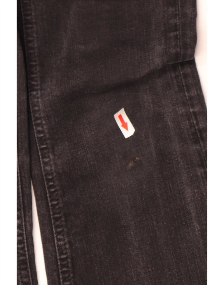 Zara Dame Flared Jeans EU 34 2XS W24 L28 Sort