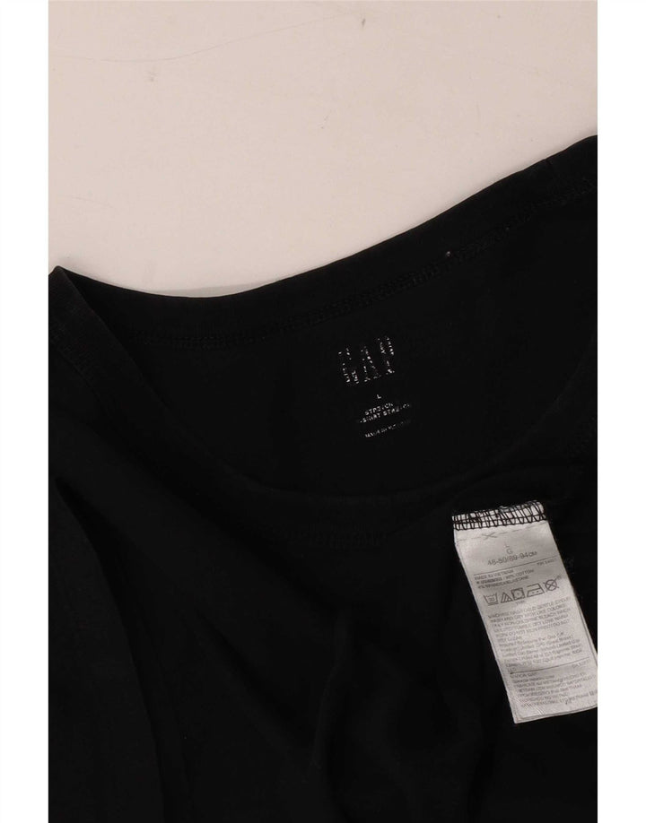 Gap Herre T-Shirt Top Stor Sort Bomuld