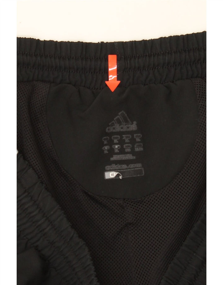 ADIDAS Mens Sport Shorts XL Black Colourblock Vintage Adidas and Second-Hand Adidas from Messina Hembry 