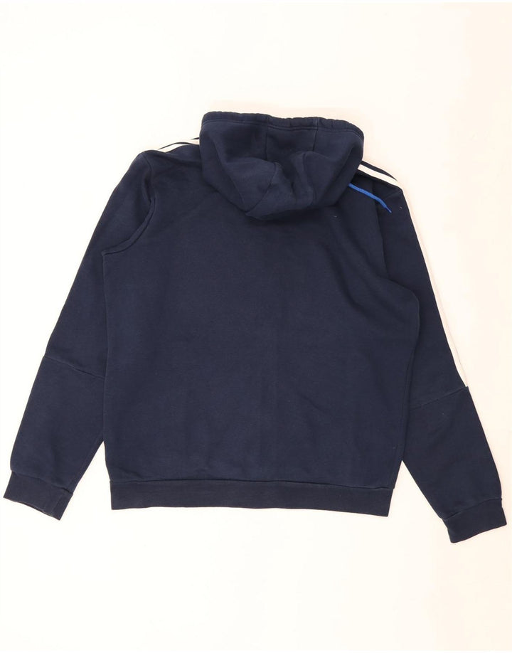 Adidas Hættetrøje med lynlås til mænd Large Marineblå