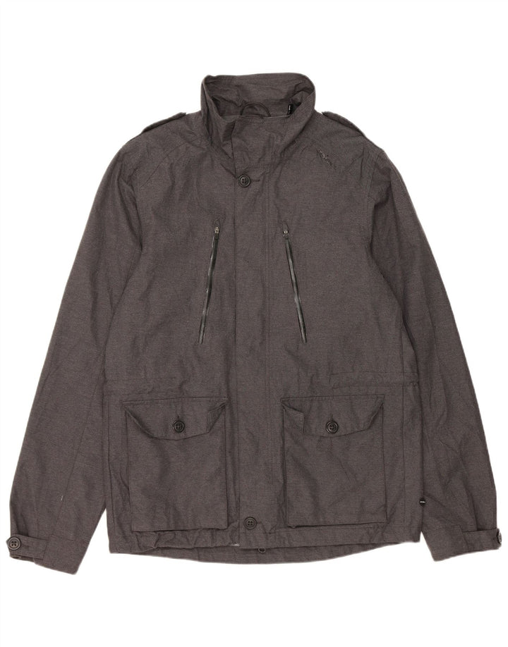 O'Neill Herre Military Utility Jacket UK 38 Medium Grey Polyester