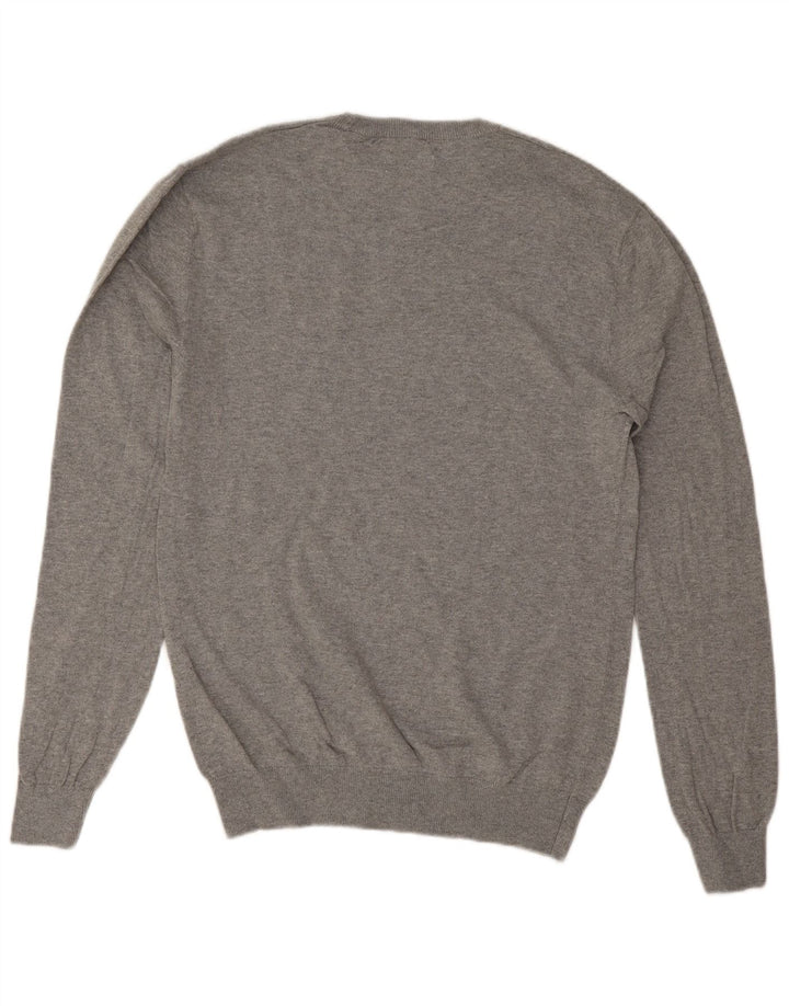 Jack Wills Herre Crew Neck Jumper Sweater Medium Grey Bomuld