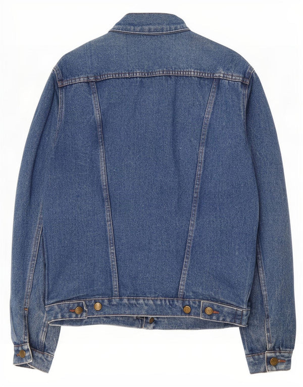 POP 84 Herre denimjakke UK 40 Large Blue Cotton