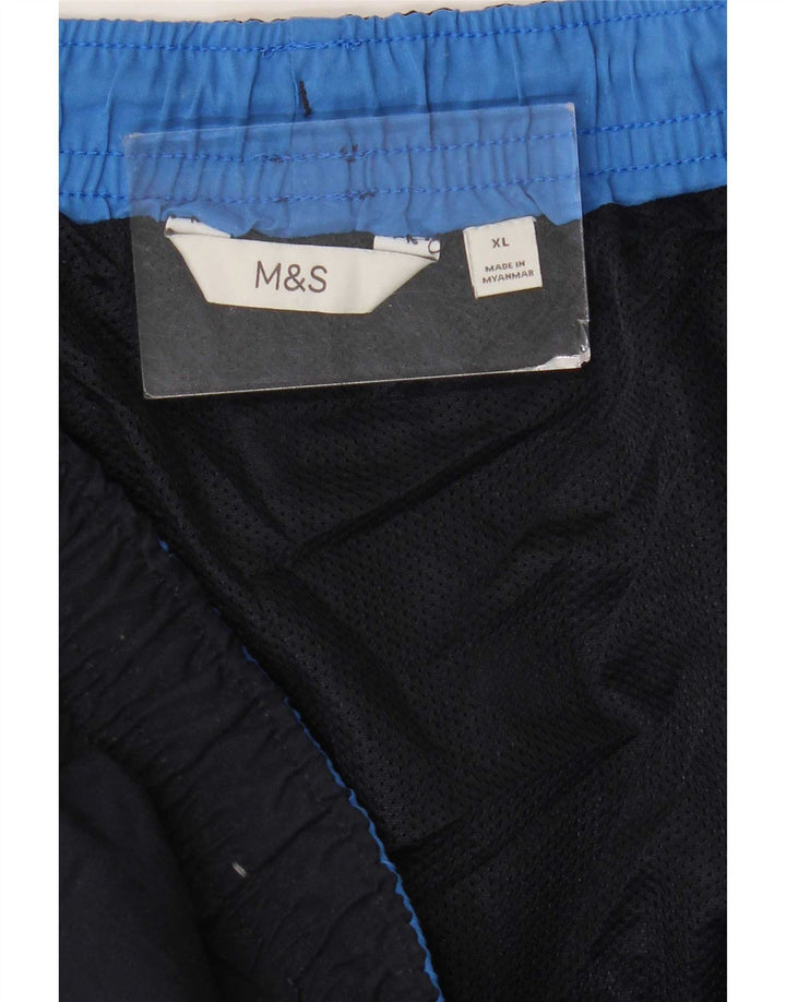 Marks & Spencer Badeshorts til mænd XL marineblå polyester