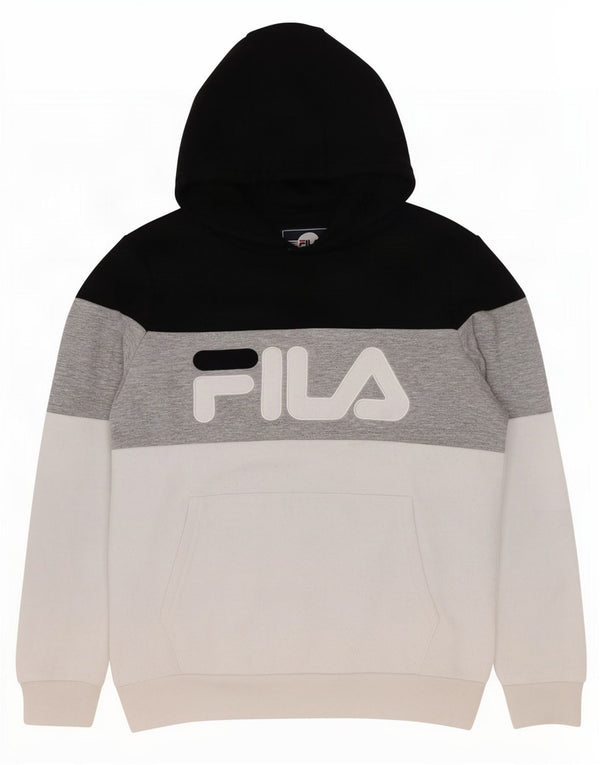 Fila drenge grafisk hættetrøje 13-14 år Flerfarvet Colourblock