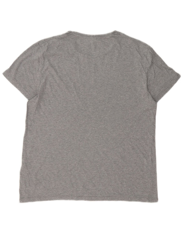 Jack Wills Herre T-shirt Top Medium Grey Flecked Bomuld