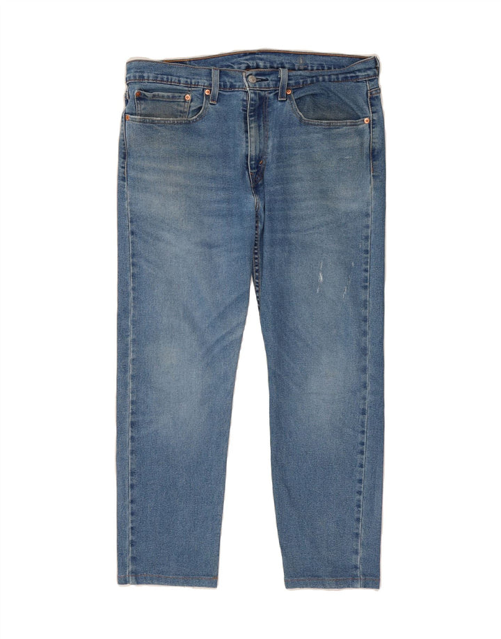 LEVI'S Mens 502 Tapered Jeans W34 L28 Blue Cotton Vintage Levi's and Second-Hand Levi's from Messina Hembry 