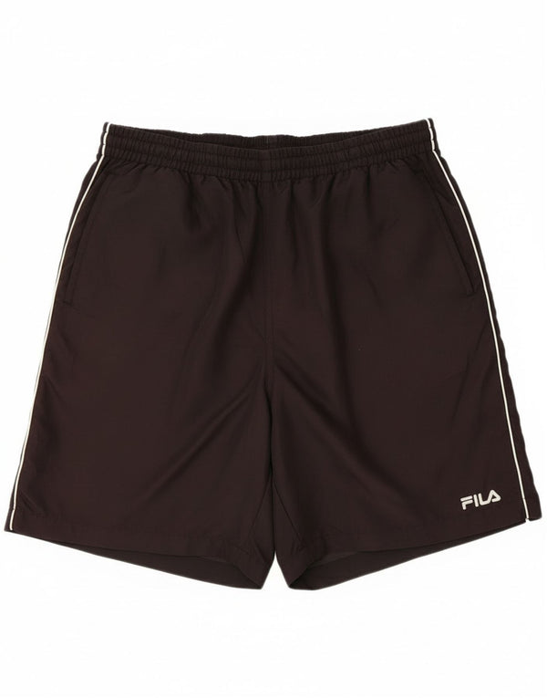 Fila Mens Sport Shorts XL Black Polyester