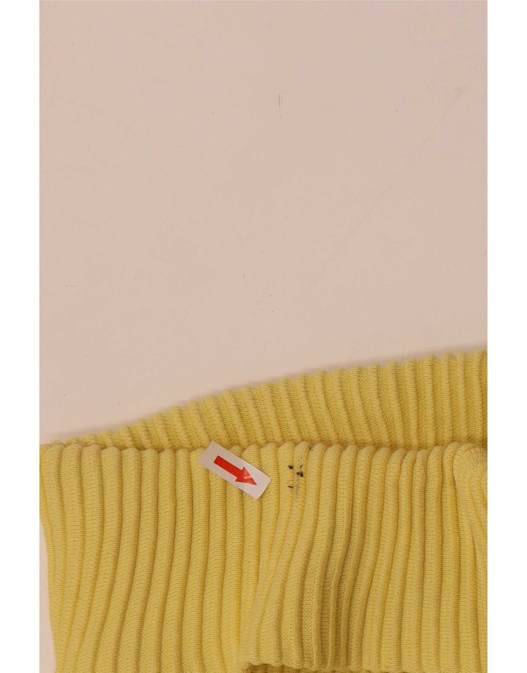 Marks & Spencer Dame Rullehals Sweater UK 14 Stor Gul