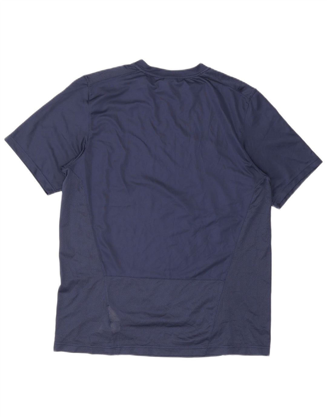Nike Herre Dri Fit T-shirt Top Stor marineblå polyester