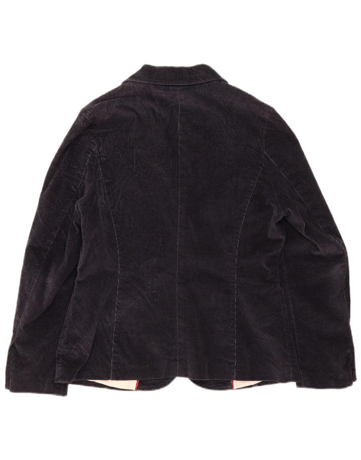 CONTE OF FLORENCE Dame 2-knaps blazerjakke IT 46 Stor marineblå