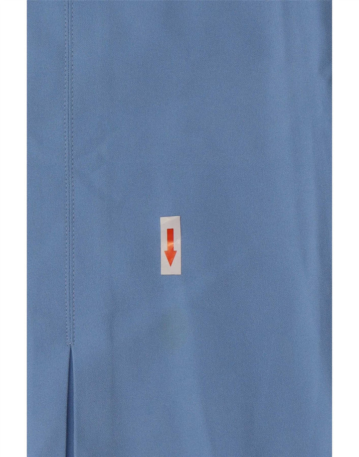 Benetton Dame Mini-nederdel IT 46 Large W31 Blue Polyester
