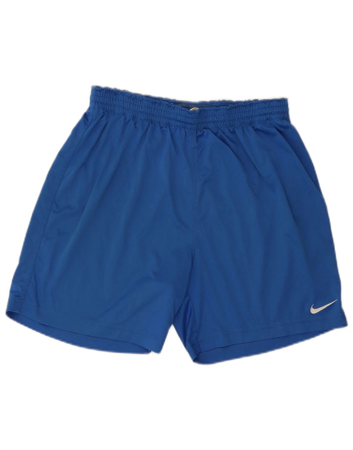 Nike Sportsshorts til mænd, store blå polyester